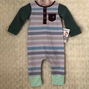 NWOT Rags to Raches Romper 3-6m